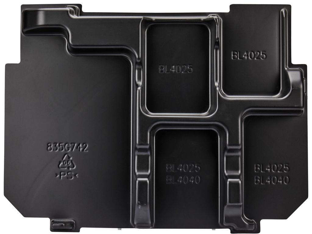 Kofferinzet/inlay startset accu/lader XGT 