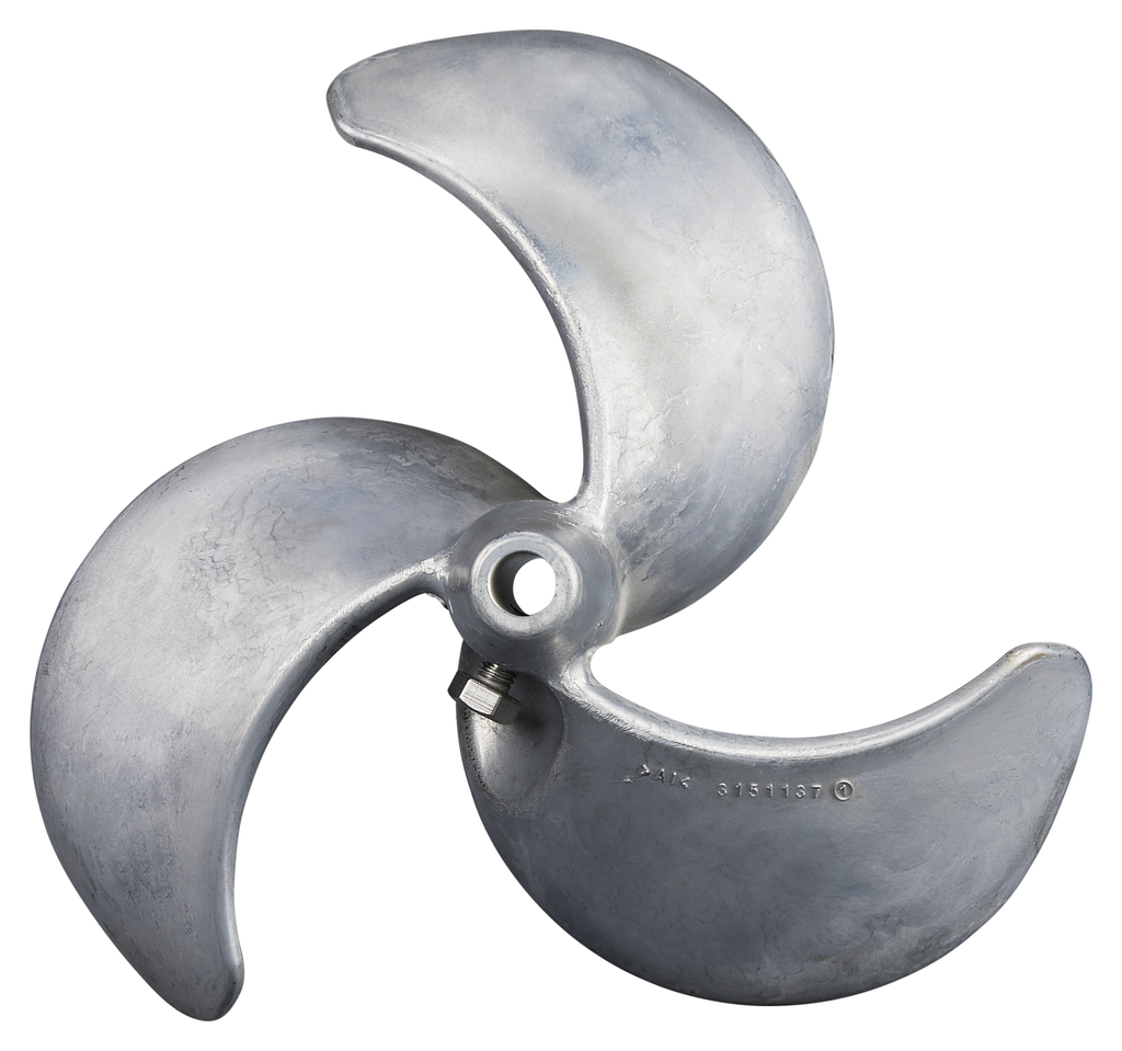 Mengblad 220mm aluminium