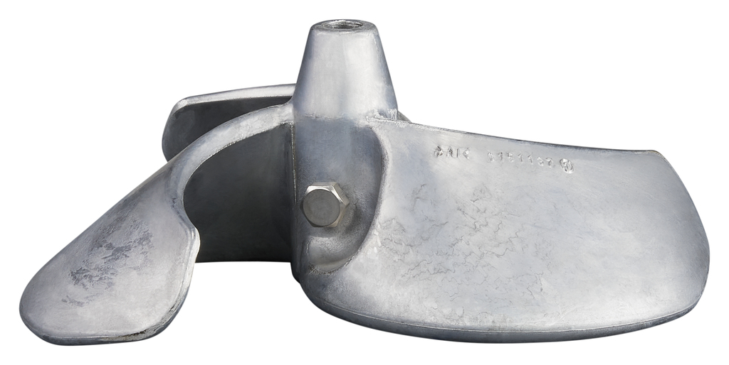 Mengblad 220mm aluminium