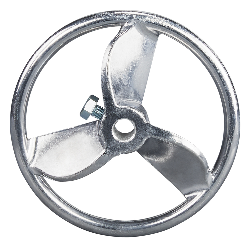 Mengblad 135mm aluminium