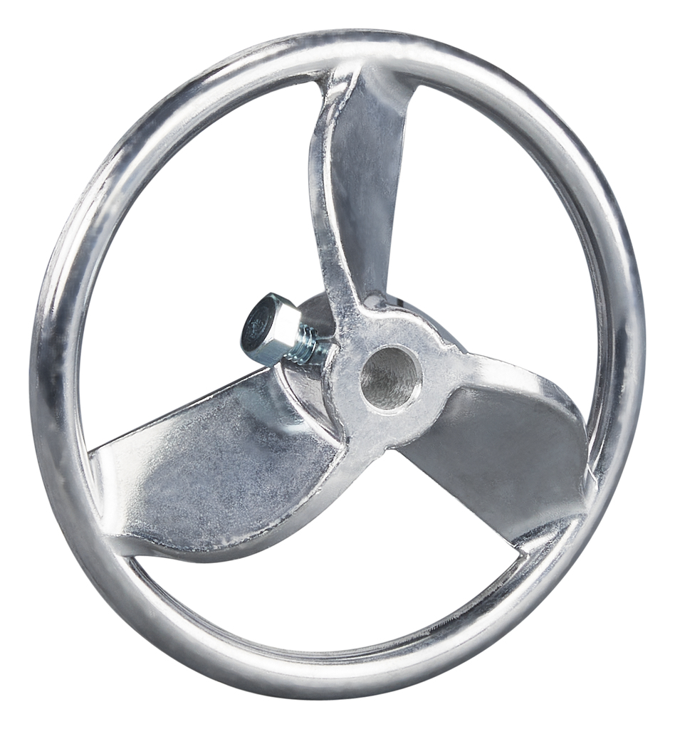 Mengblad 135mm aluminium