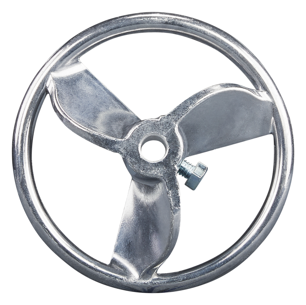 Mengblad 135mm aluminium