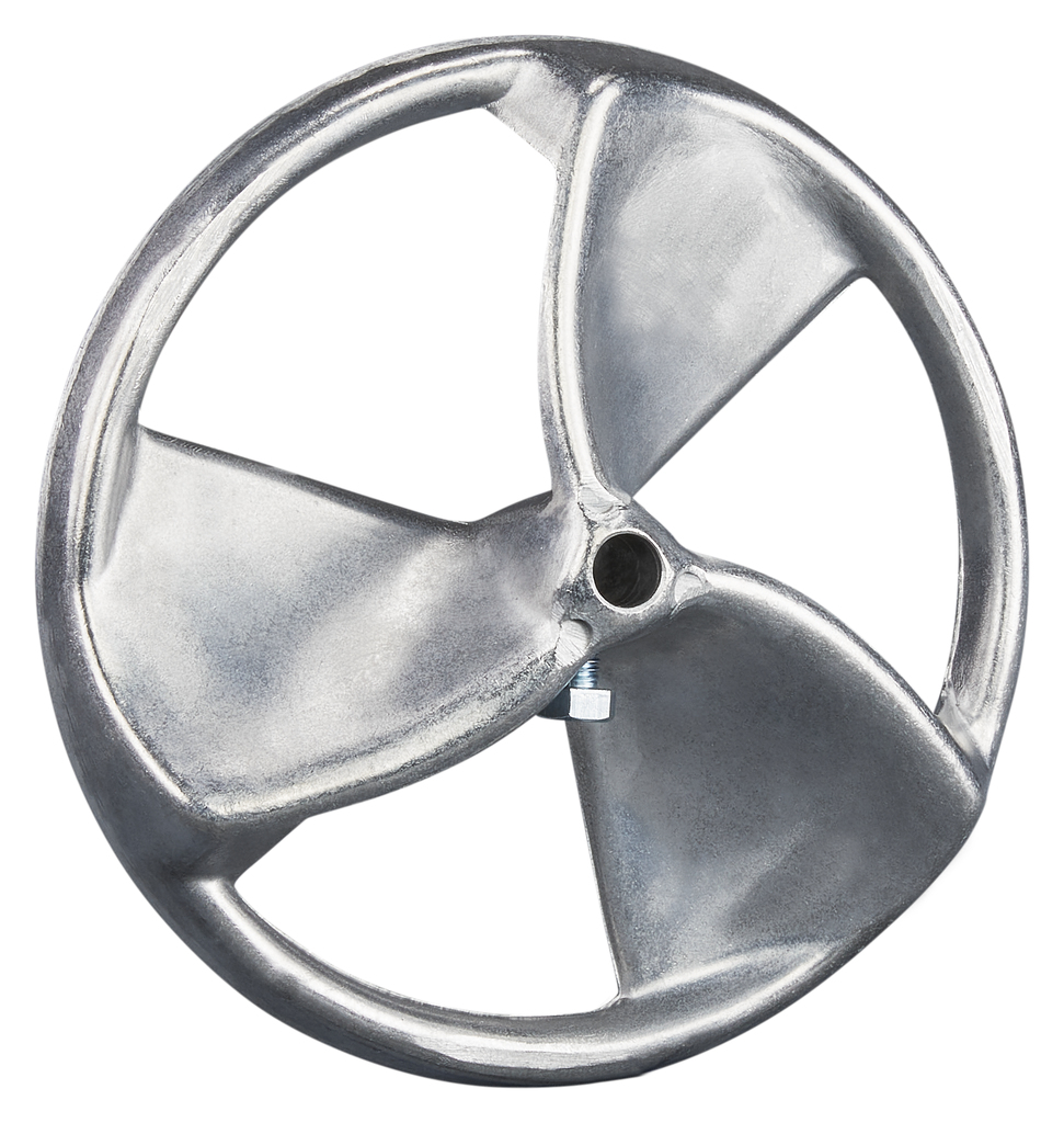 Mengblad 183mm aluminium