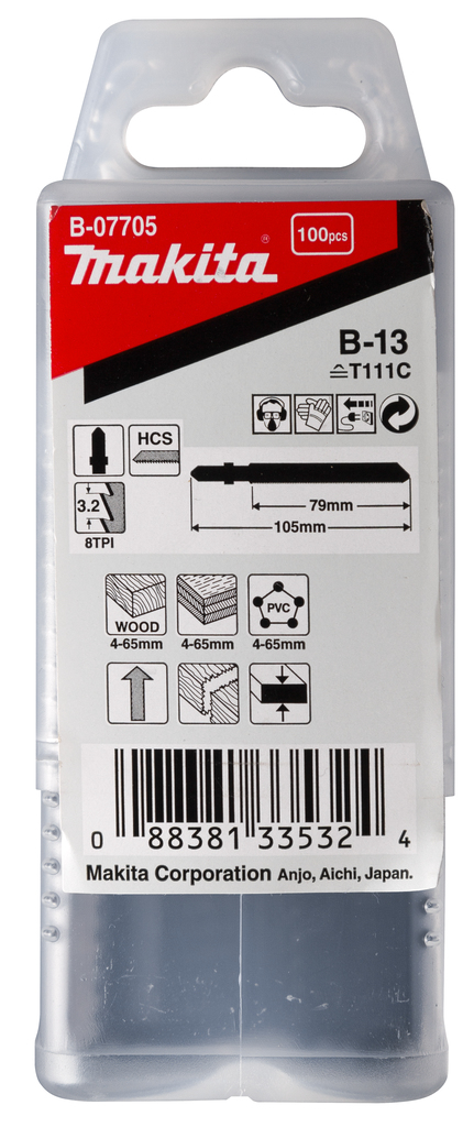 Decoupeerzaagblad hout/kunststof 79mm