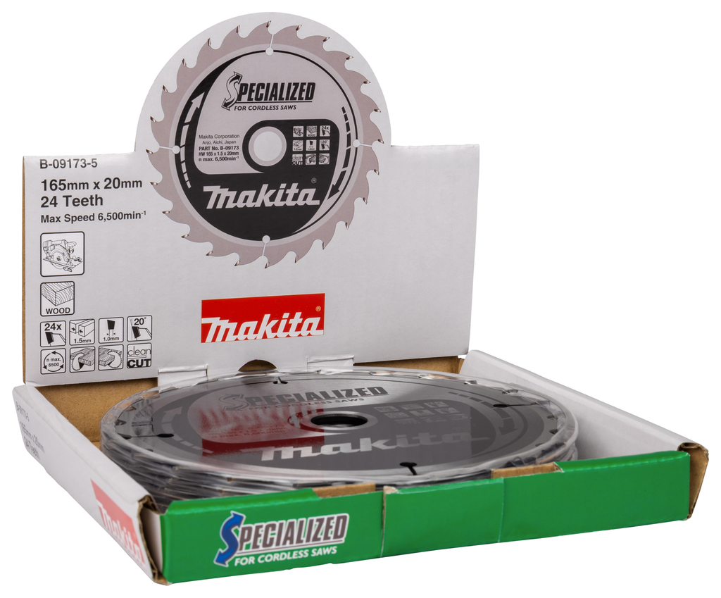 Cirkelzaagblad Hout (display 5 stuks)