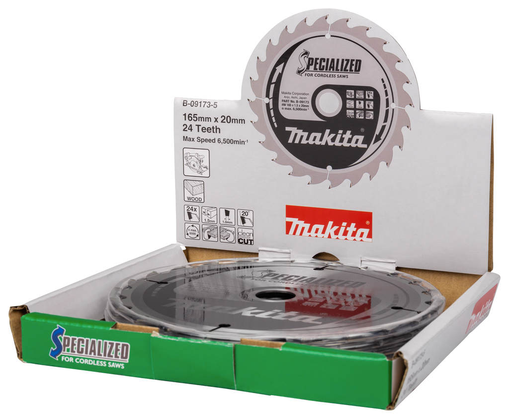 Cirkelzaagblad Hout (display 5 stuks)