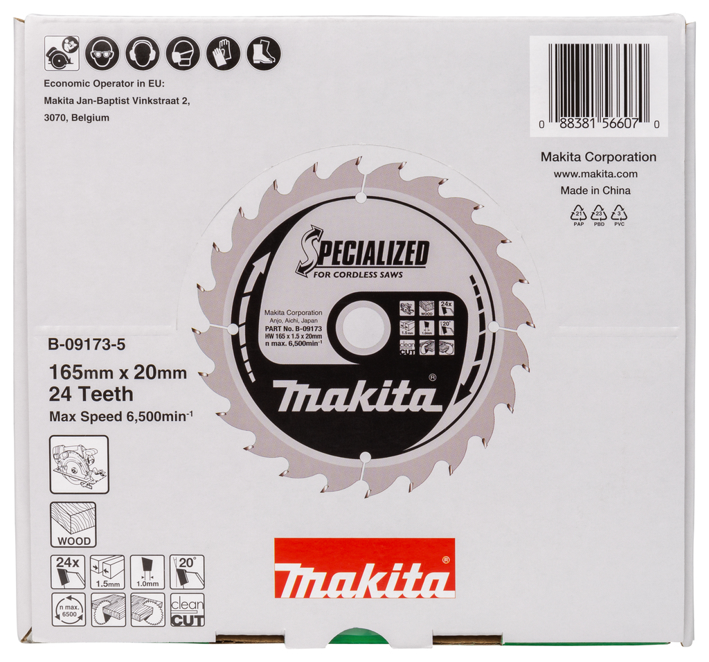 Cirkelzaagblad Hout (display 5 stuks)