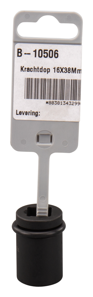 Krachtdop 16x38mm 
