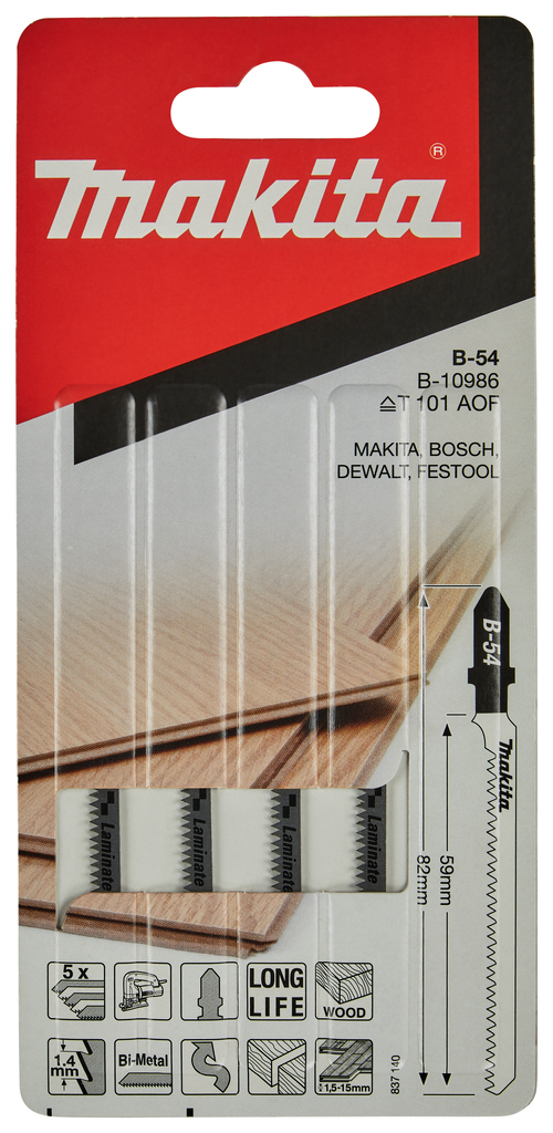 Decoupeerzaagblad hout gelamineerd 77mm 