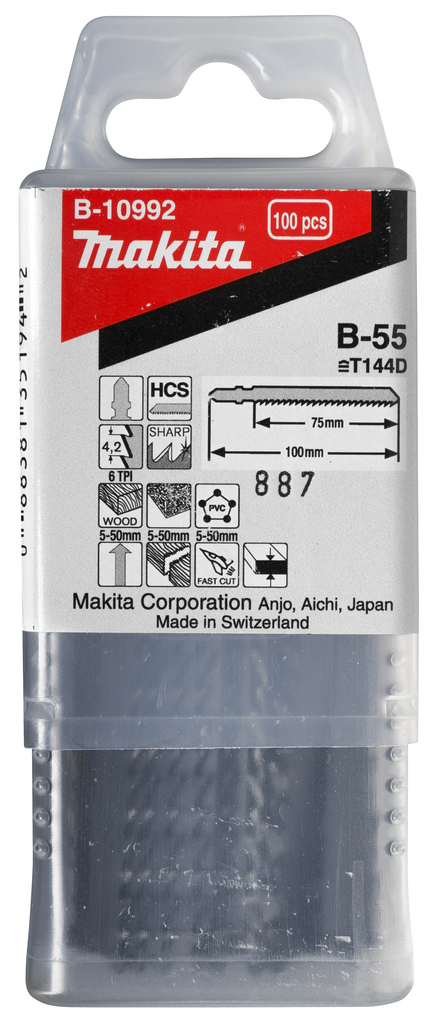 Decoupeerzaagblad hout/kunststof 75mm