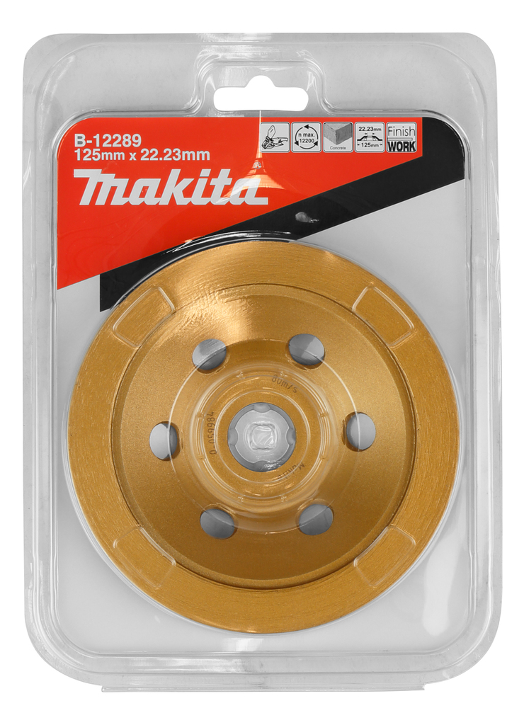 Diamant komschijf 125mm zeer fijn