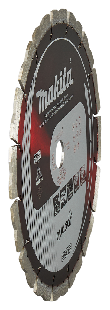 Diamantschijf 230x22,23x2,6mm rood