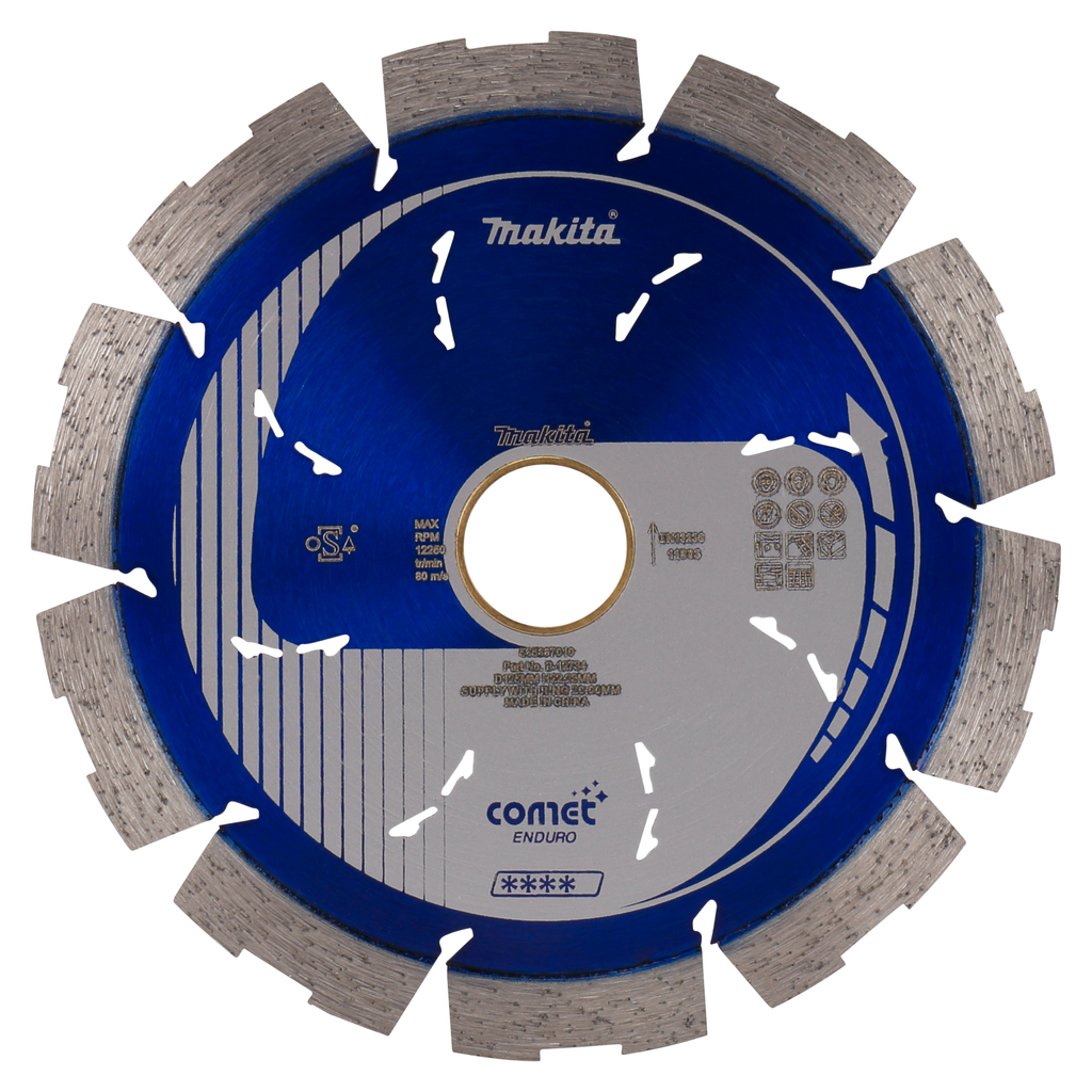 Diamantschijf 125x22,23x2,2mm