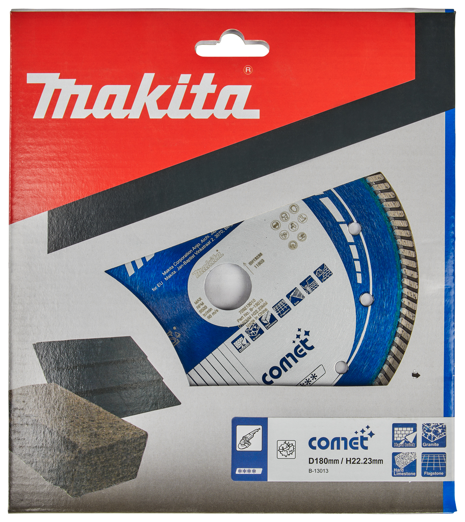 Diamantschijf 180x22,23x2,4mm