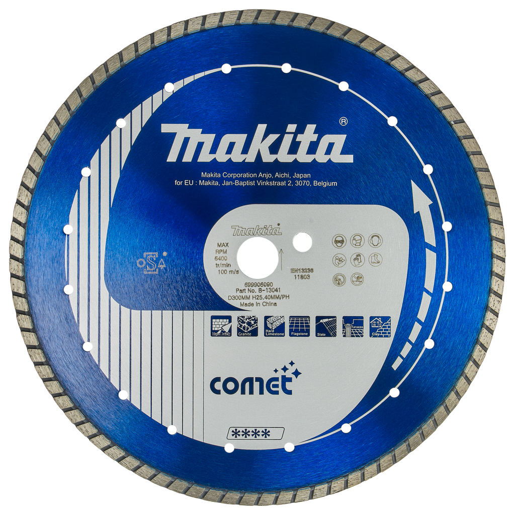 Diamantschijf 300x25,4x2,8mm