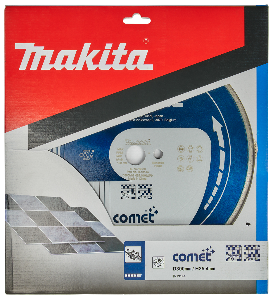 Diamantschijf 300x25,4x2,4mm