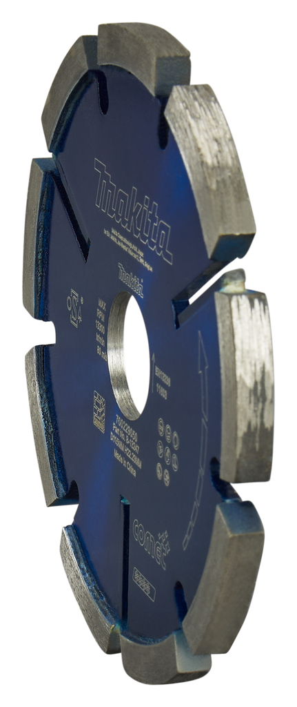 Diamant voegschijf 115x22,23x6,4mm blauw