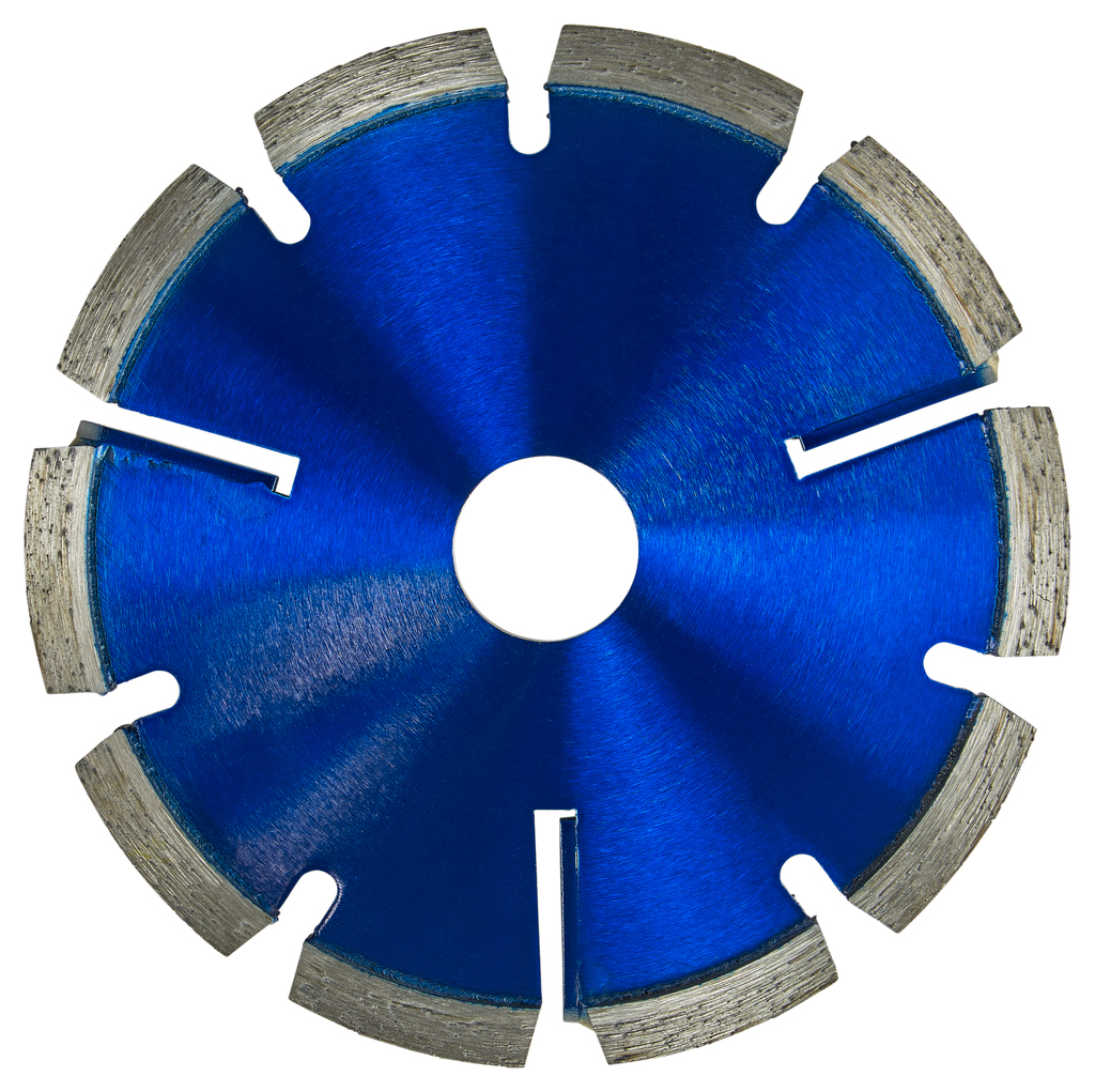 Diamant voegschijf 125x22,23x6,4mm blauw