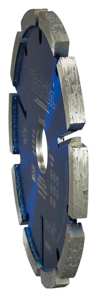 Diamant voegschijf 125x22,23x6,4mm blauw