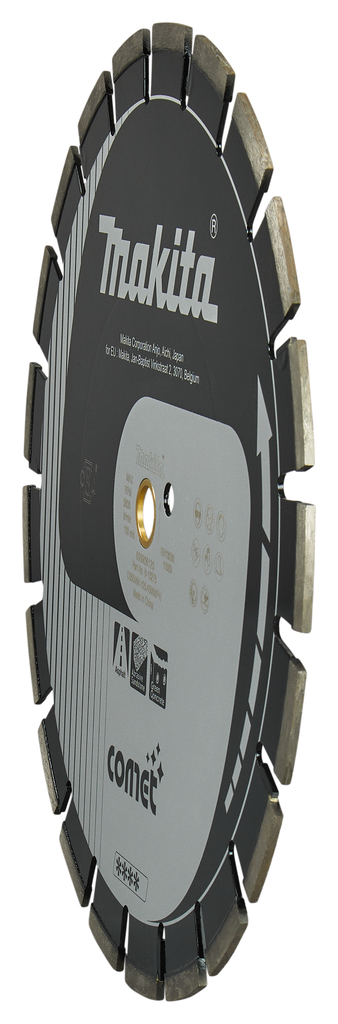 Diamantschijf 350x20x3,2mm zwart