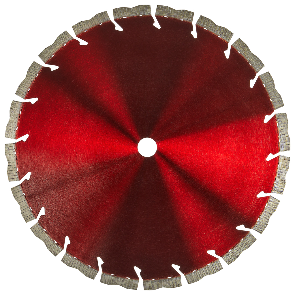 Diamantschijf 300x20x3,0mm rood