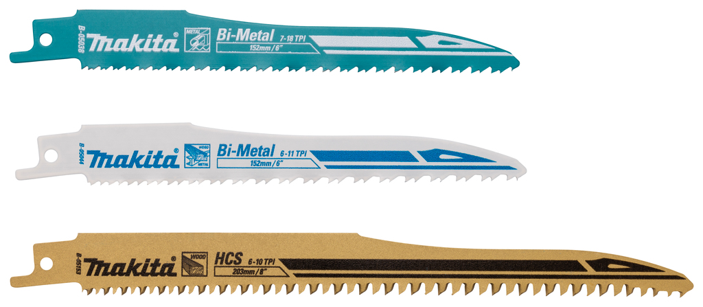 Reciprozaagbladset 3-delig