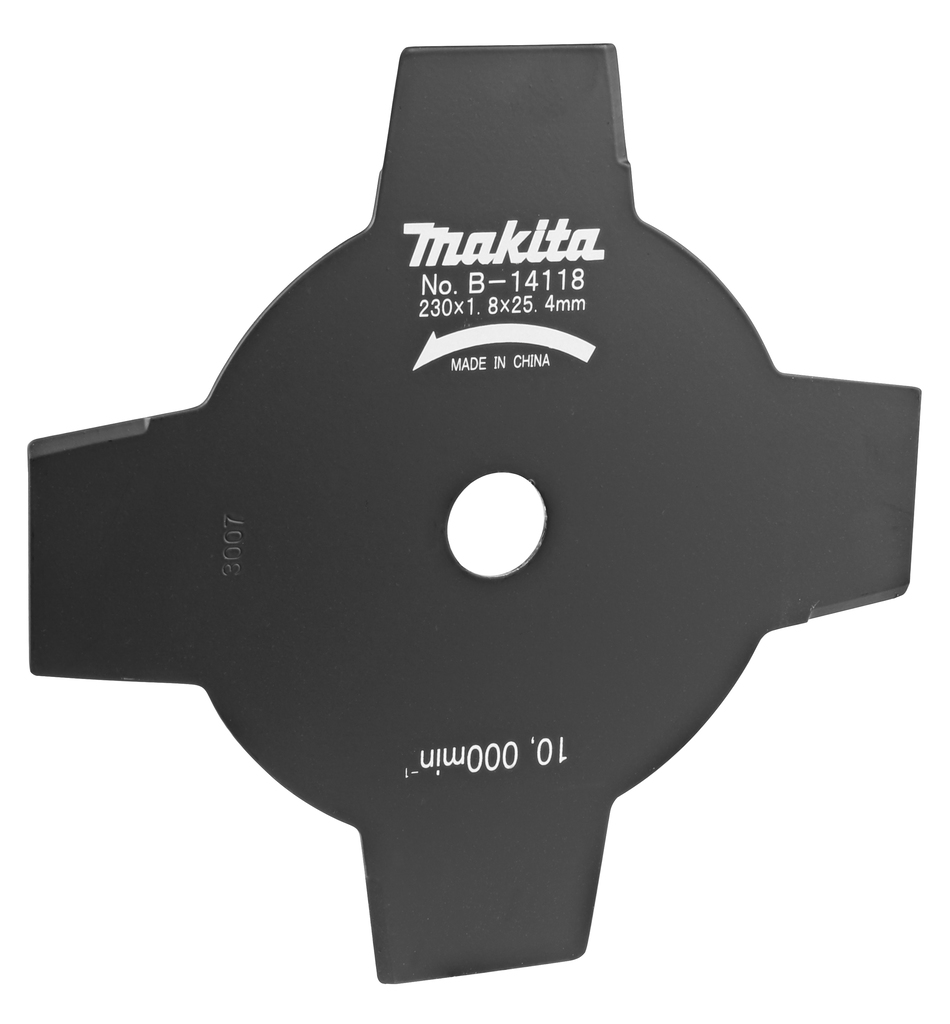 Snijblad 230x25,4x1,8mm 4-tands