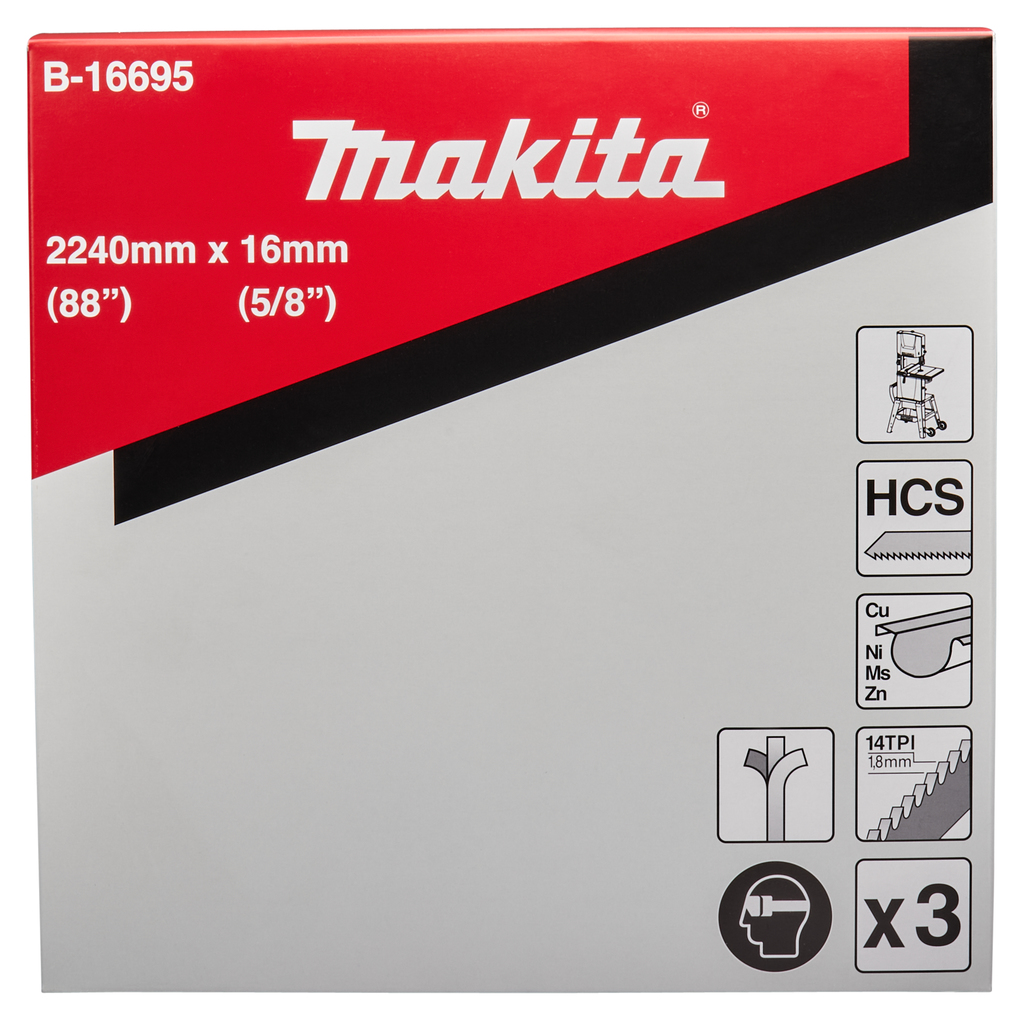 Zaagband 2240x16mm 14T