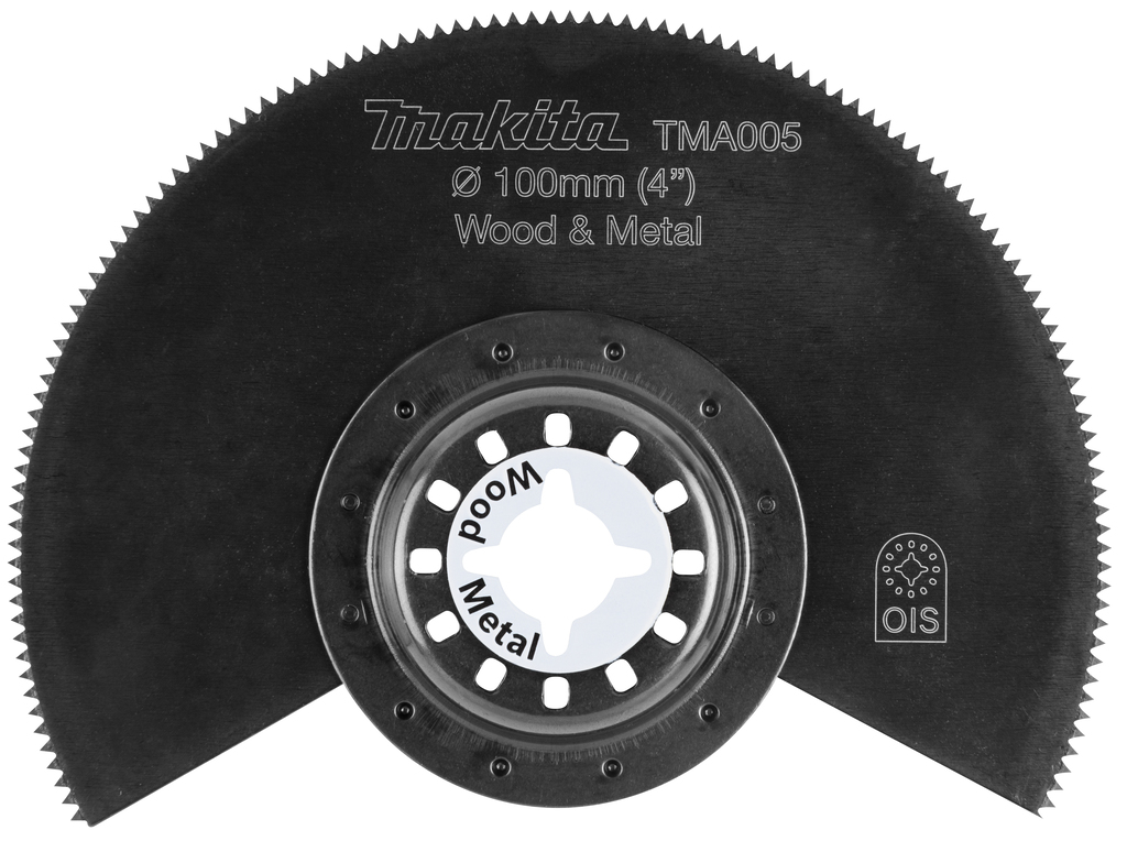 TMA005 Segmentzaagblad 100mm hout&metaal