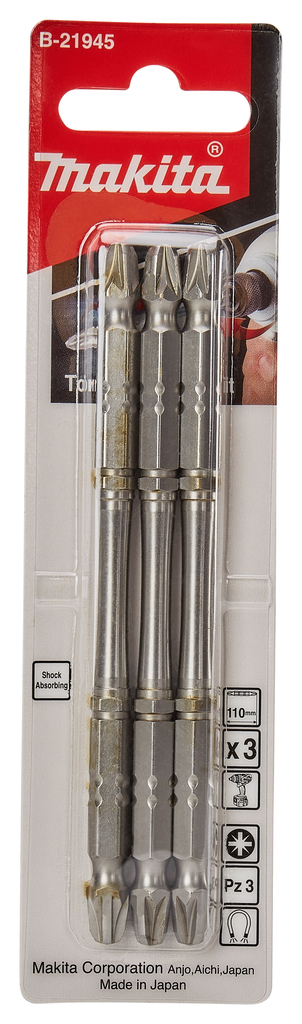 Slagschroefbit PZ3x110mm