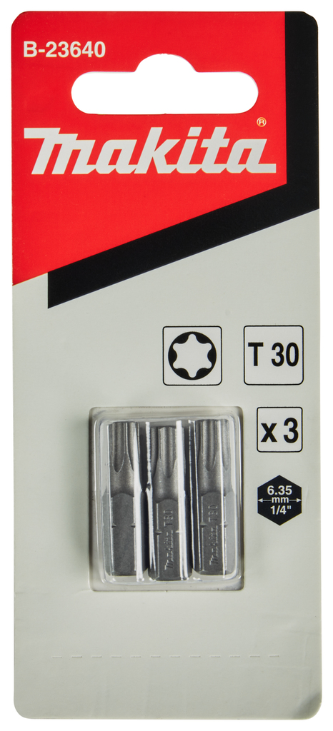 B-23640 - Schroefbit T30x25mm | Makita.nl