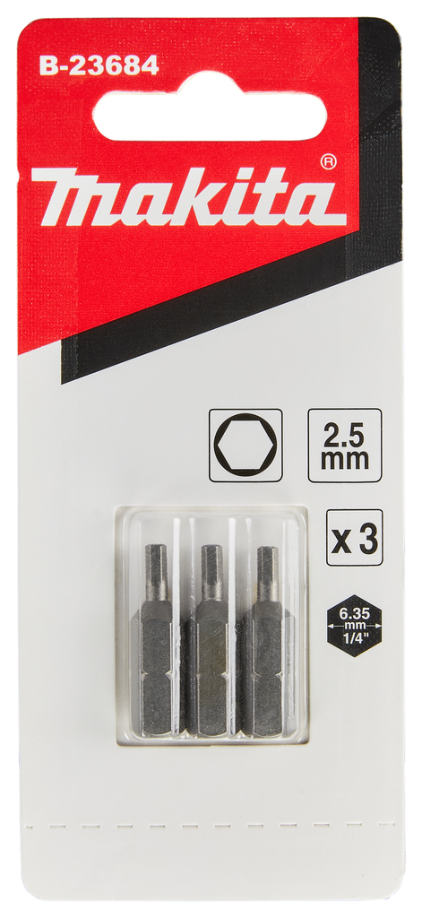 Schroefbit H2,5x25mm