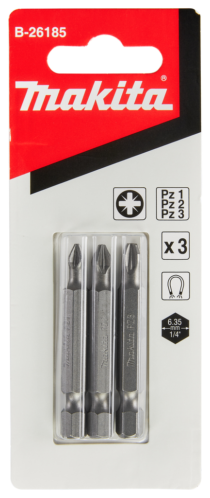 Schroefbitset PZ 3-delig
