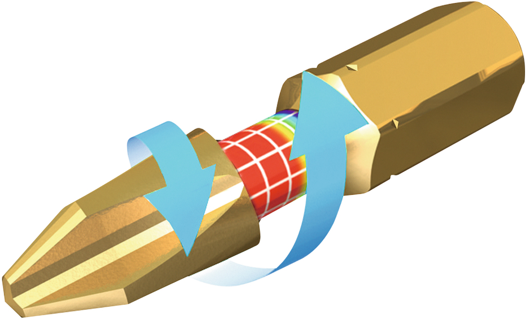 Slagschroefbit PH1x25mm