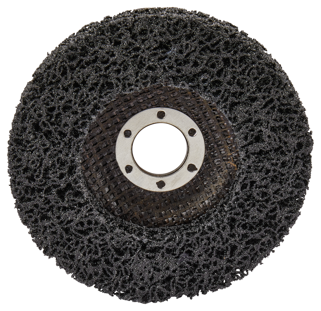 Reinigingsschijf 125mm zwart