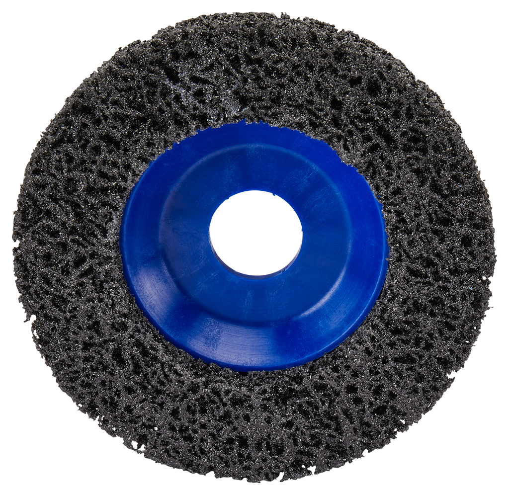 Reinigingsschijf 115mm zwart
