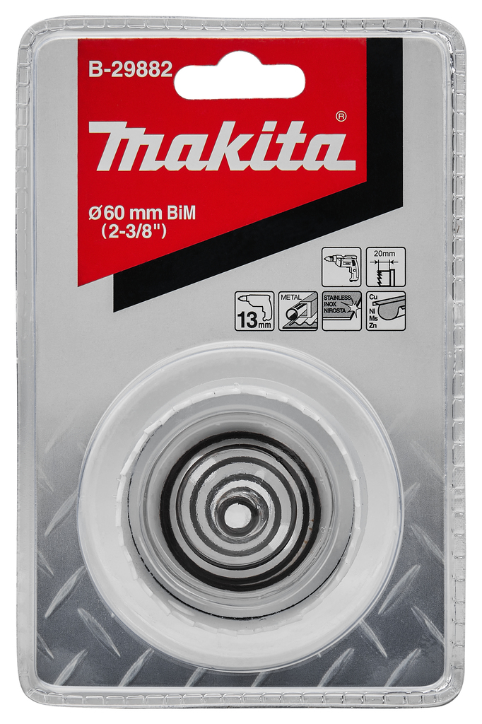 Gatzaag 60x20mm metaal
