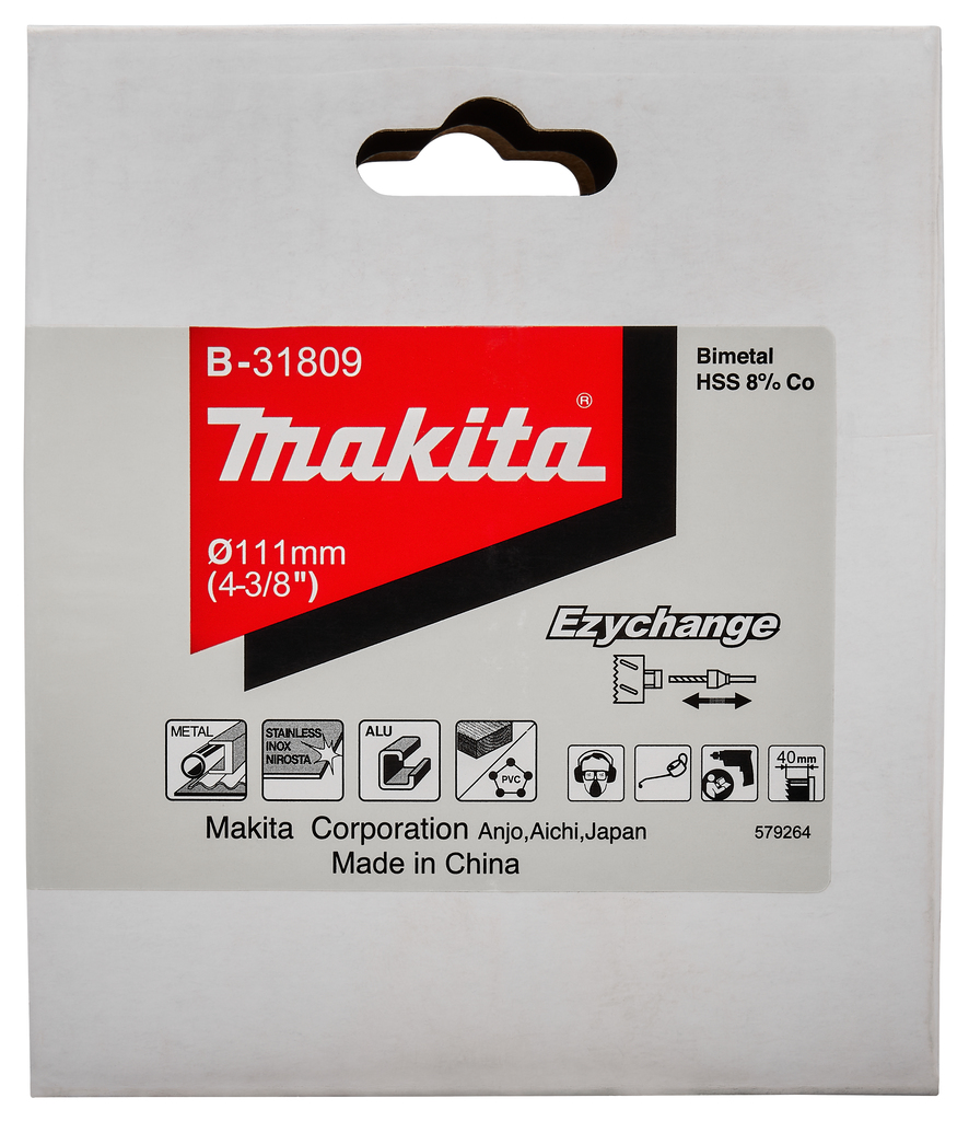 Gatzaag 111x40mm hout/metaal