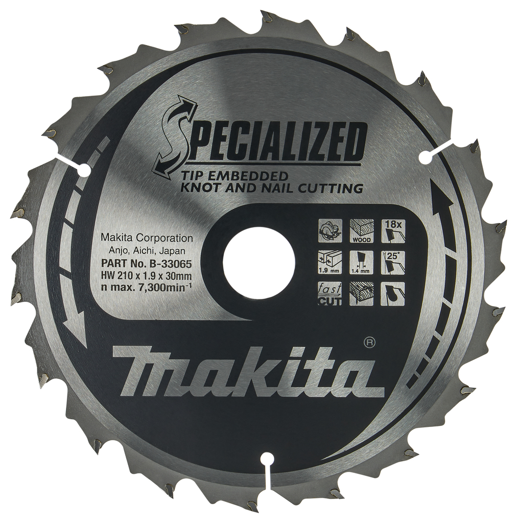 Cirkelzaagblad Hout (noest/spijker)