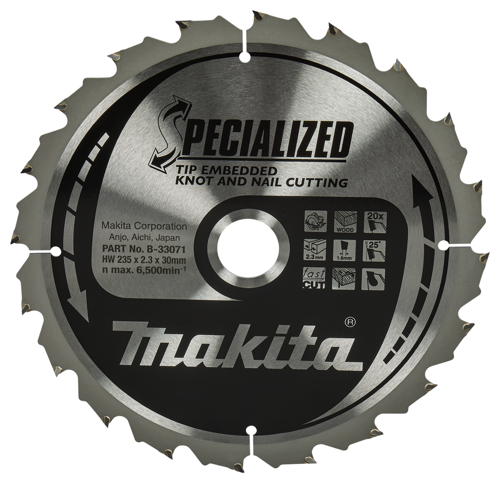 Cirkelzaagblad Hout (noest/spijker)