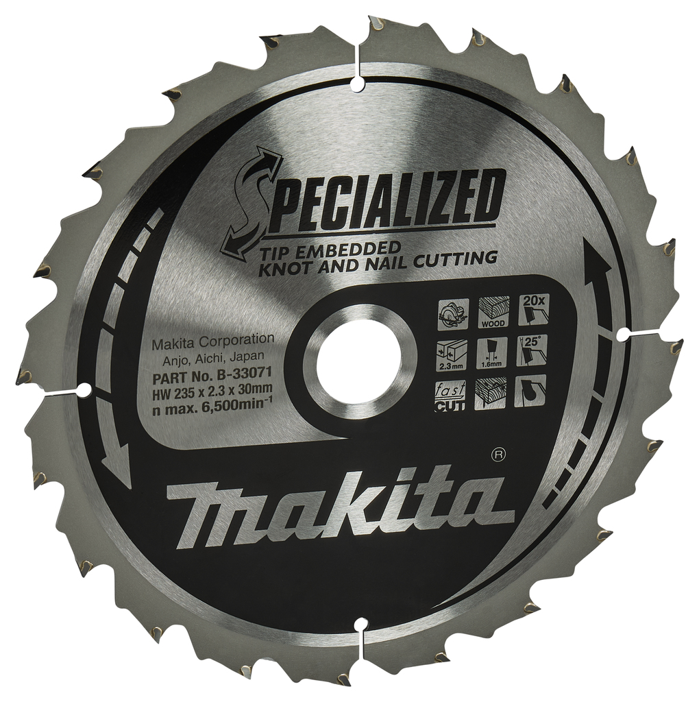 Cirkelzaagblad Hout (noest/spijker)