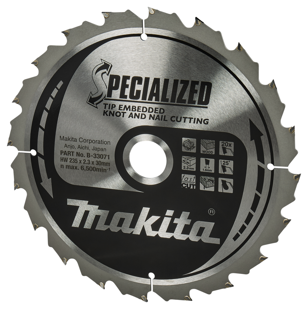 Cirkelzaagblad Hout (noest/spijker)