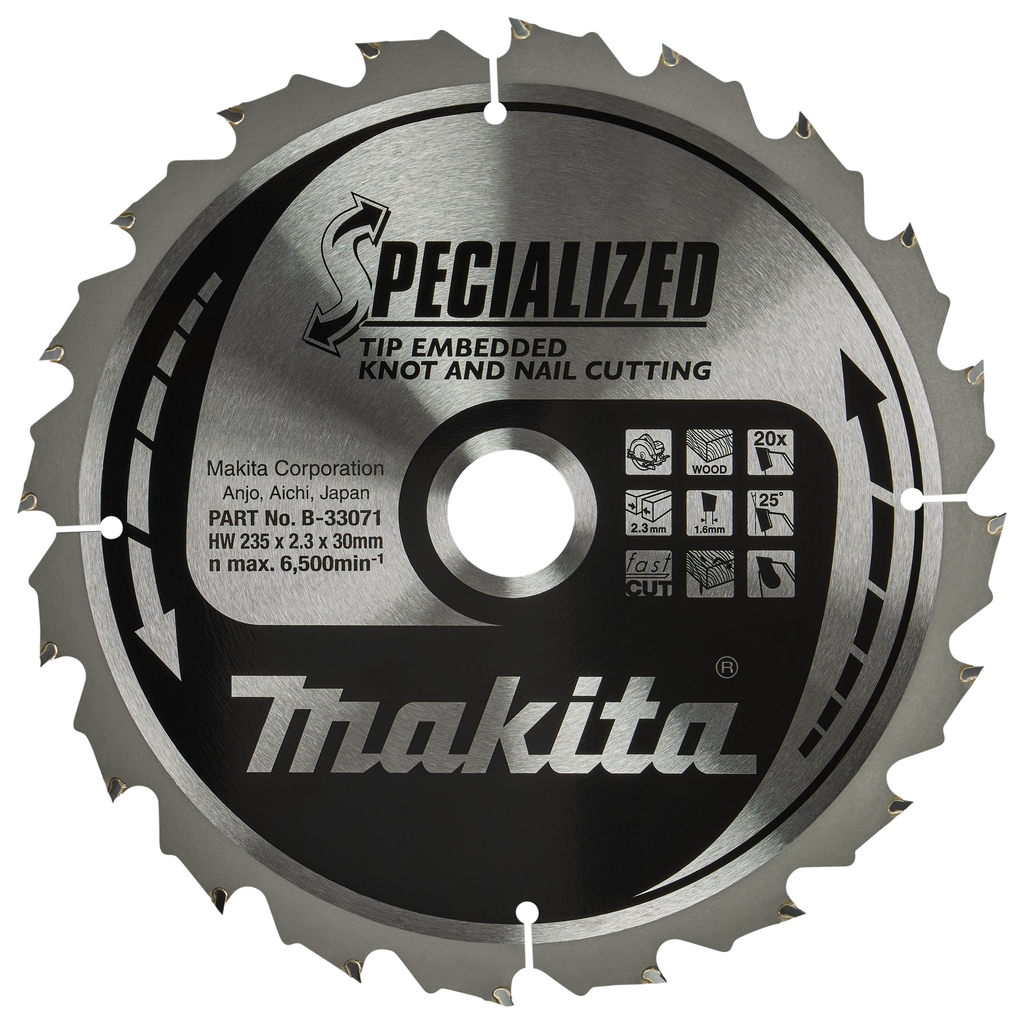Cirkelzaagblad Hout (noest/spijker)