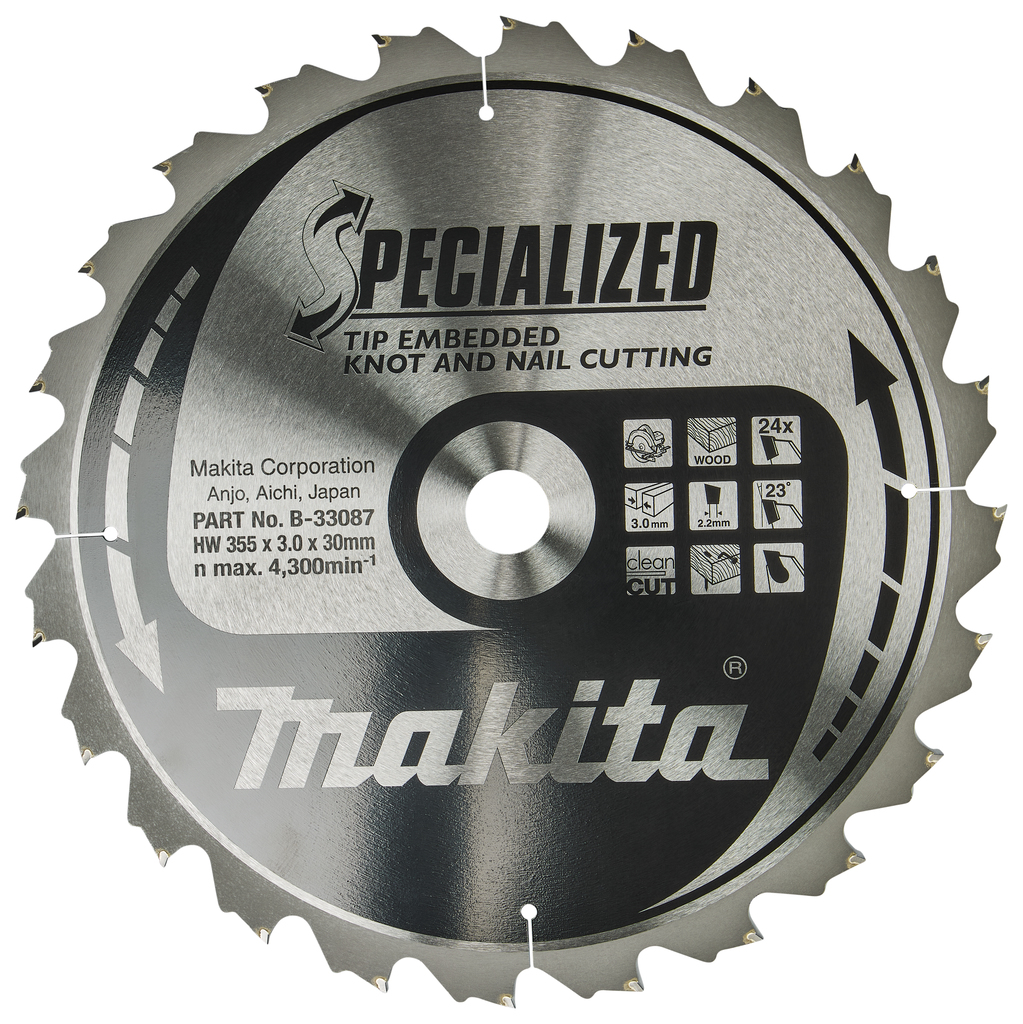 Cirkelzaagblad Hout (noest/spijker)