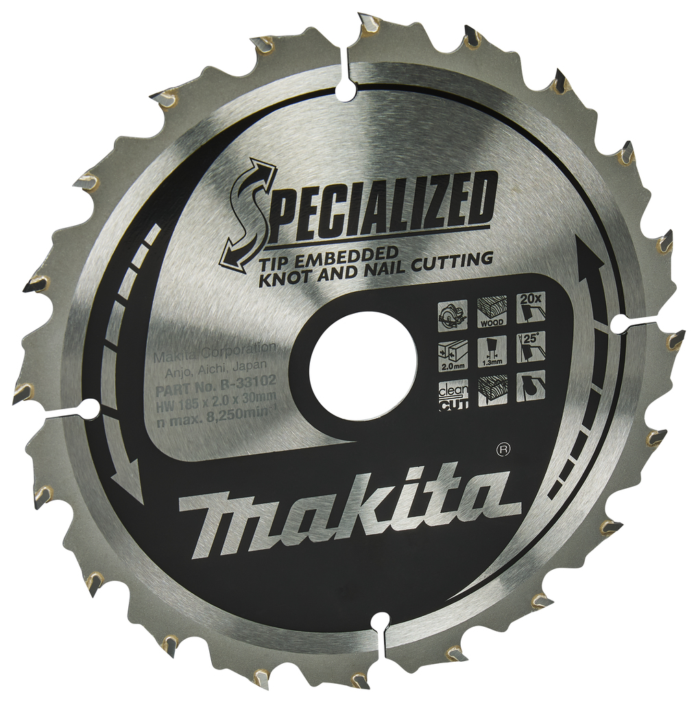 Cirkelzaagblad Hout (noest/spijker)