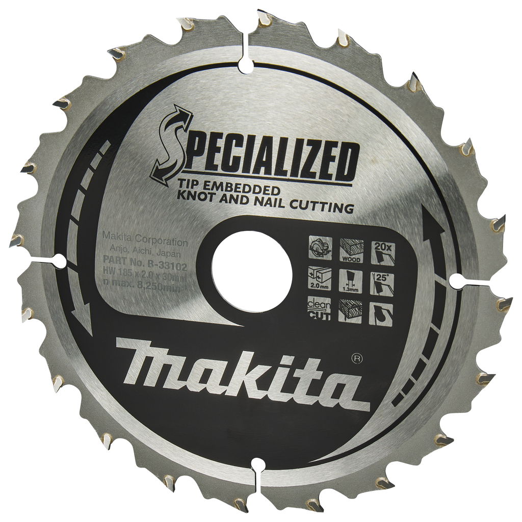 Cirkelzaagblad Hout (noest/spijker)
