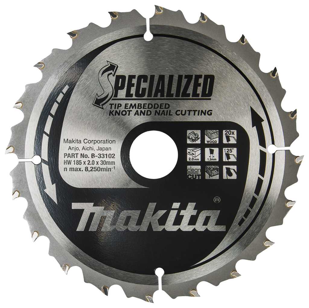 Cirkelzaagblad Hout (noest/spijker)