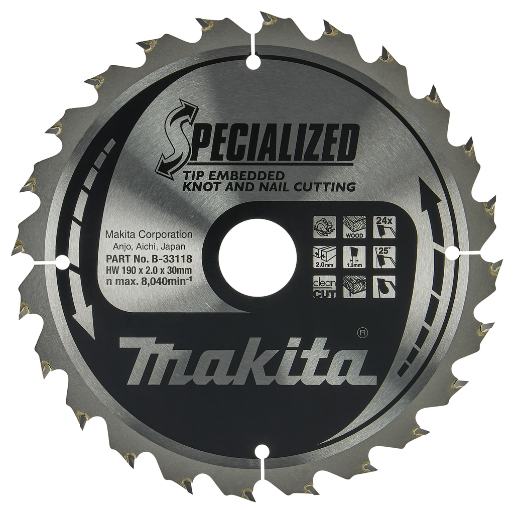 Cirkelzaagblad Hout (noest/spijker)