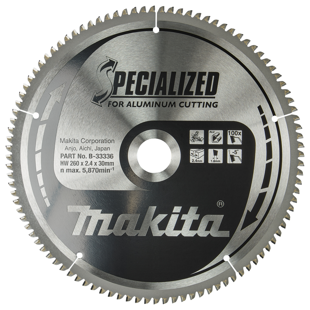 Afkortzaagblad Aluminium 