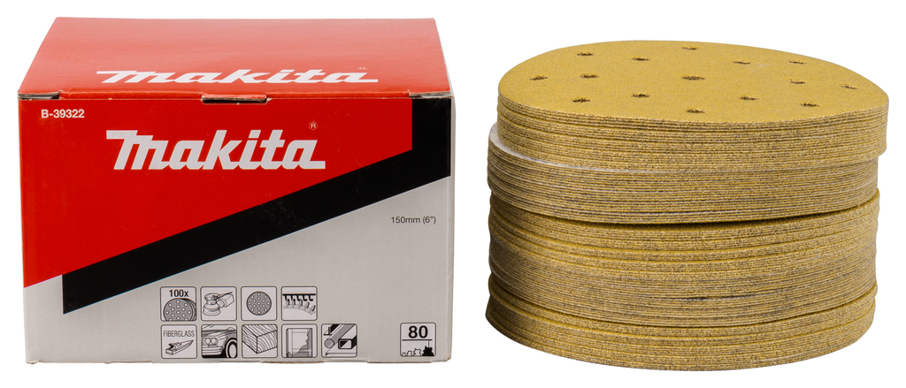 Schuurschijf 150mm A80 velcro